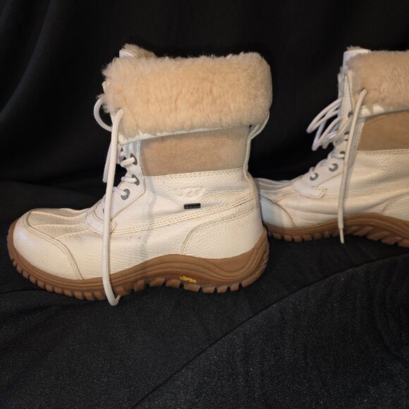 Ugg Australia Adirondack Boot II White Women's Winter Boots - Picture 6 of 15